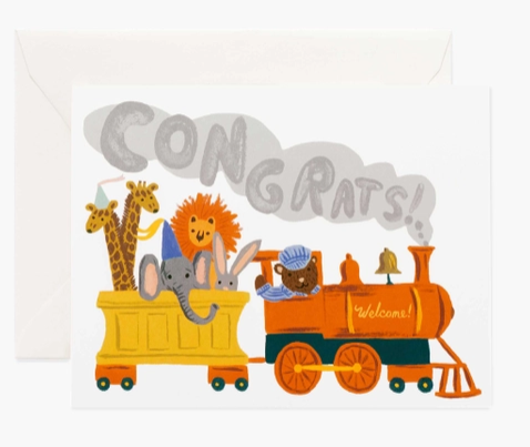 Little Engine Congrats Card
