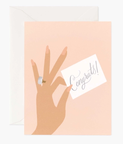 Congrats Ring Card