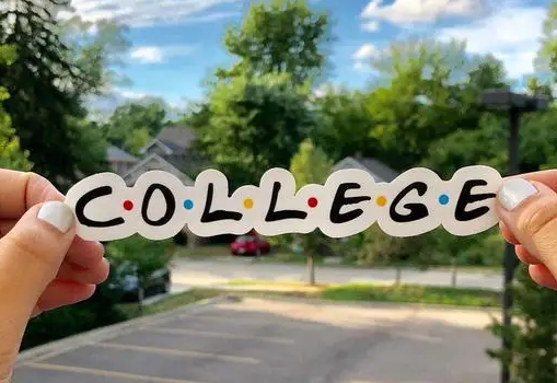 College Sticker