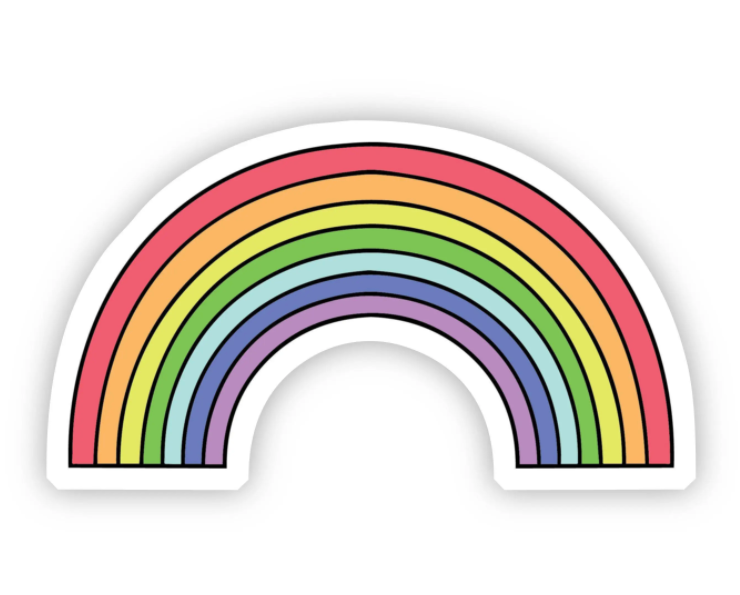 Multicolor Rainbow Sticker
