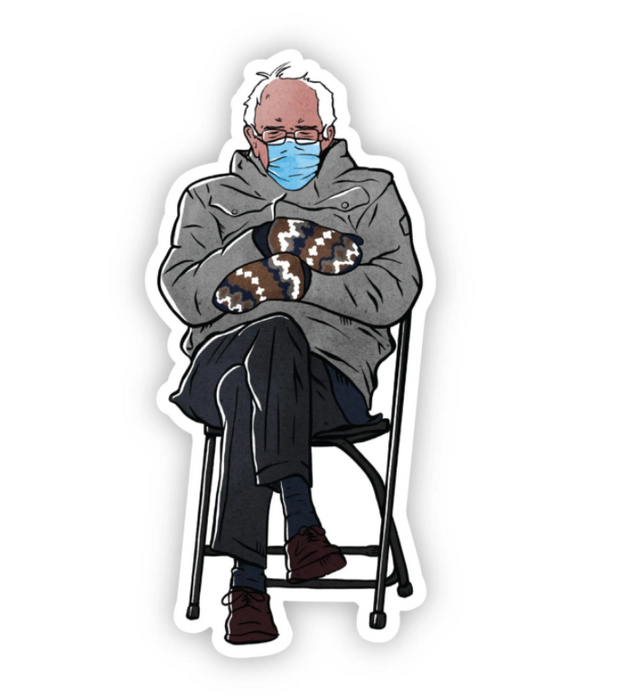 Bernie Sanders Chair Sticker