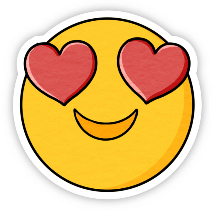 Heart Eyes Moodi Sticker