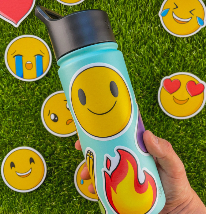 Smiley Face Moodi Sticker