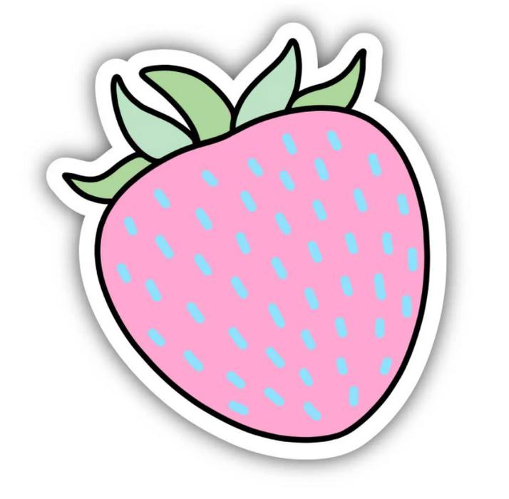 Muliticolor Strawberry Sticker