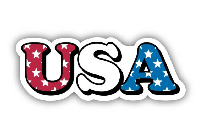 USA Stars Sticker