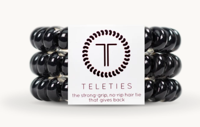 Teleties | Jet Black