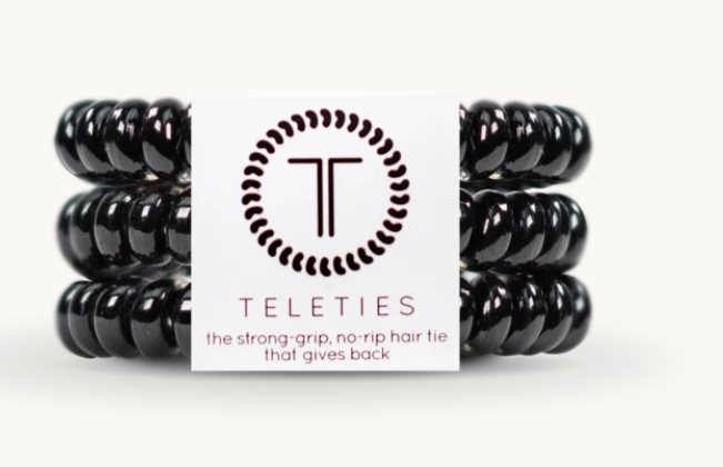 Teleties | Jet Black