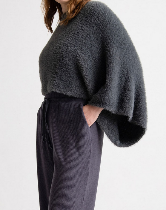 Chalet Slouch Sweater - Slate