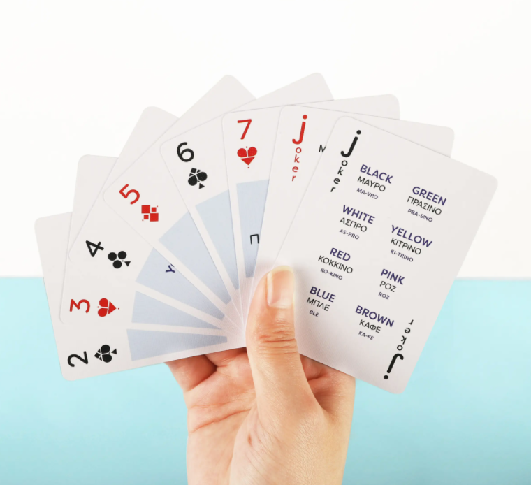 Lingo Playing Cards - Greek