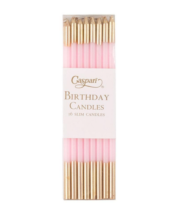 Birthday Slims - Pink w/Gold