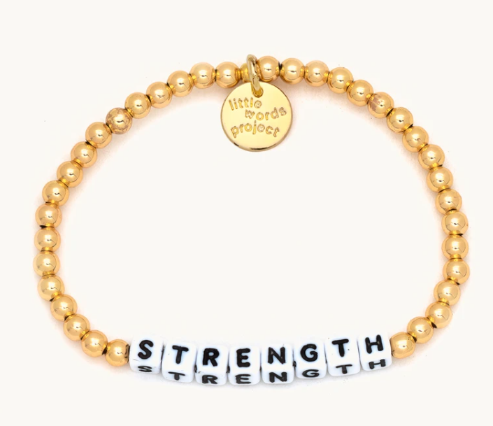 Strength Gold Bracelet