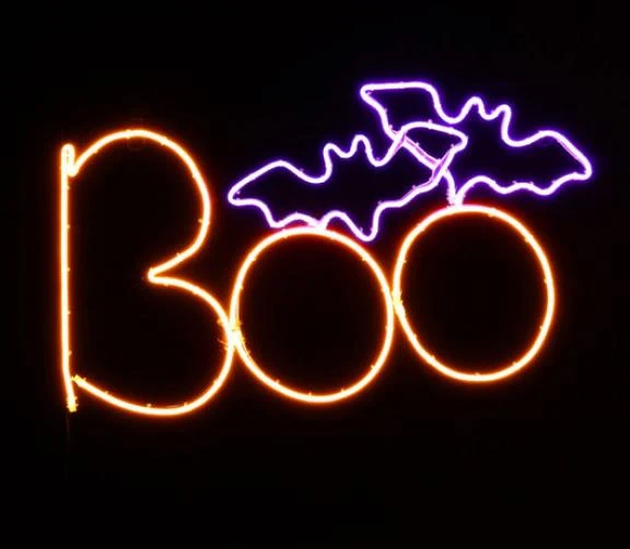 Boo Neon LED Sign