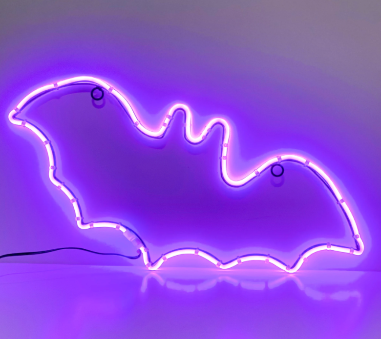 Bat LED Sign