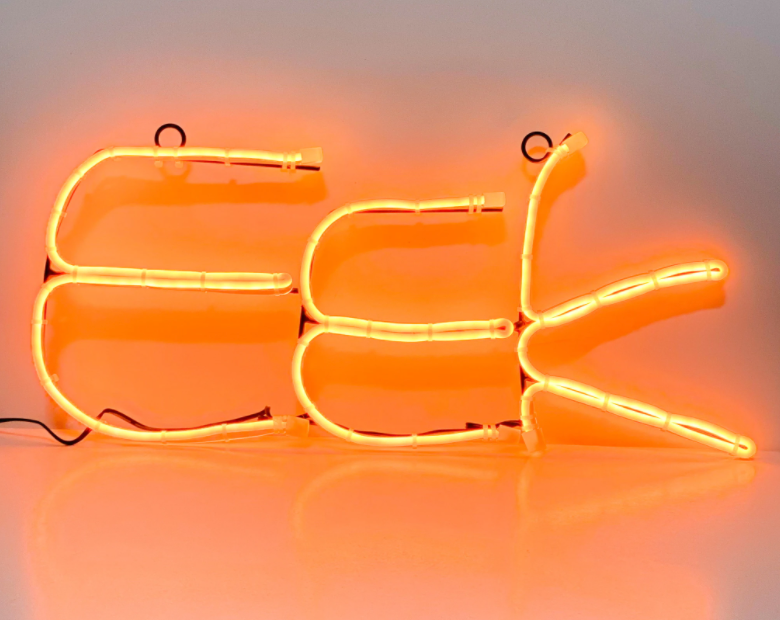 Eek LED Sign