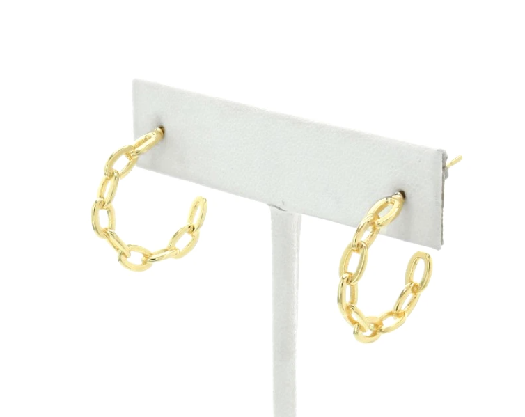 Chain Link Hoops - Small