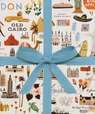 Wrapping Sheets - Bon Voyage