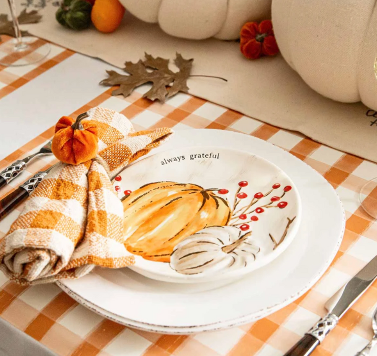 Thanksgiving Plate - So Blessed