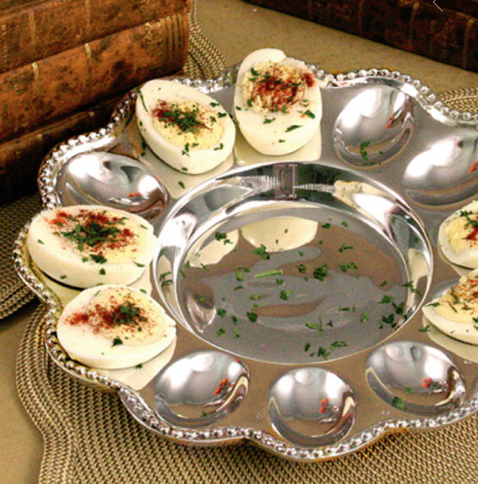 6182 PEARL Deviled Egg Platter
