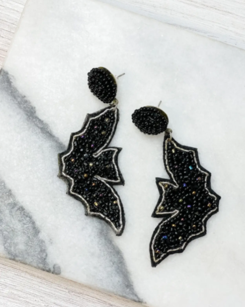 Bat Statement Earrings