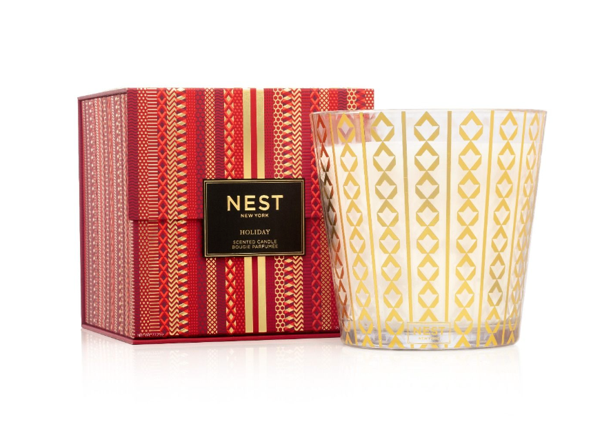 NEST Holiday Candle | Luxury 4 Wick Candle