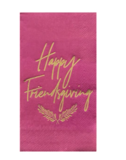 Happy Friendsgiving  Guest Towel