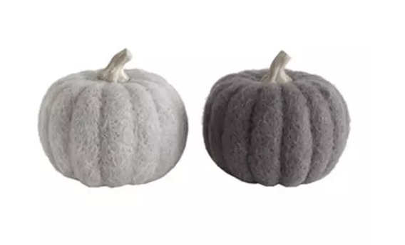 Felt Pumpkins