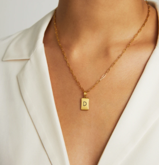 Initial Pendant - M