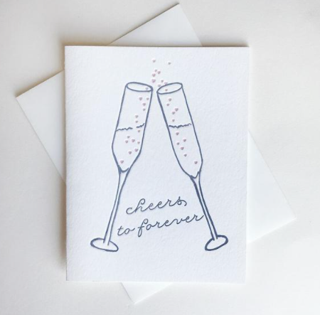 Cheers to Forever Card