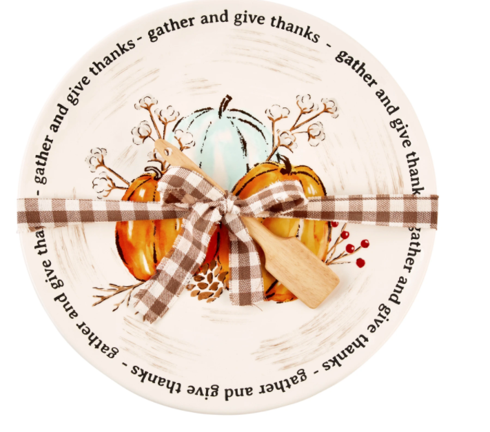 Rustic Cookie Plate Set