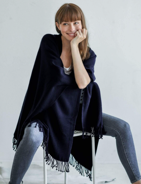Travel Wrap - Navy
