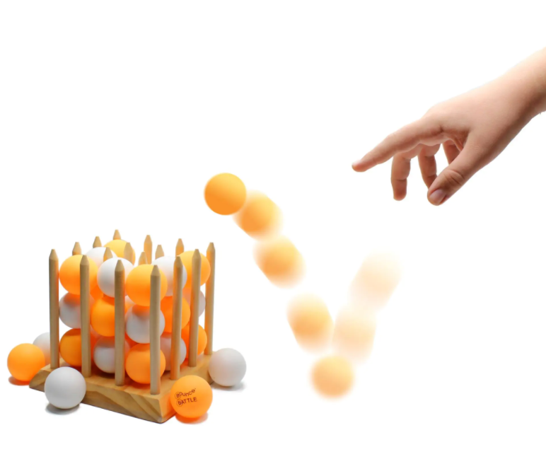 Bounce Battle Game Wood Edition