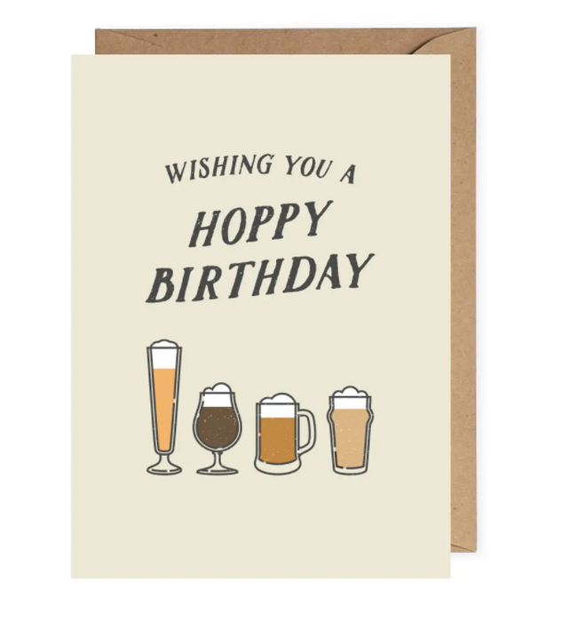 Hoppy Birthday Card