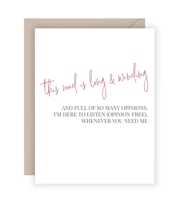 Long Road Card