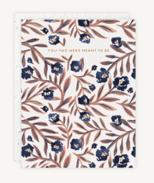 Meant to Be Engagement Card