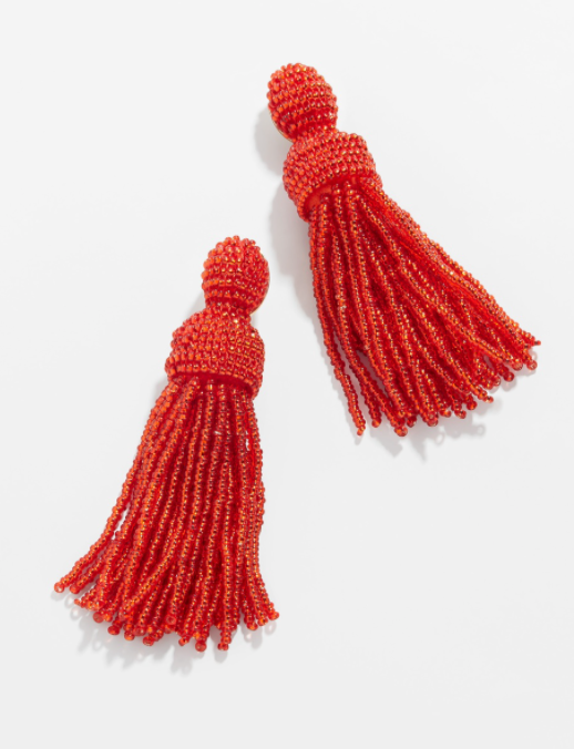 Kaia Earrings | Red