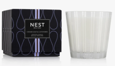 3 Wick Cedar Leaf & Lavendar Nest Fragrance
