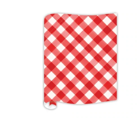 Red Buffalo Check Table Runner