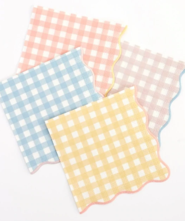 Gingham Small Napkins