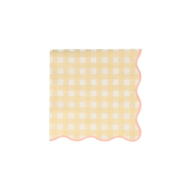 Gingham Small Napkins
