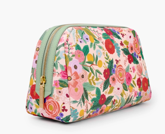 Garden Party Large Cosmetic Pouch