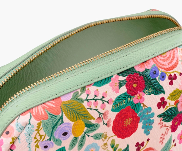 Garden Party Large Cosmetic Pouch