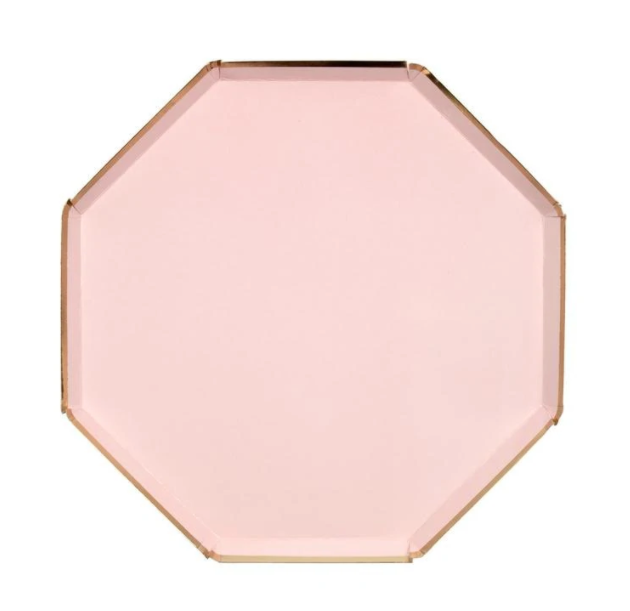 Dusty Pink Dinner Plates