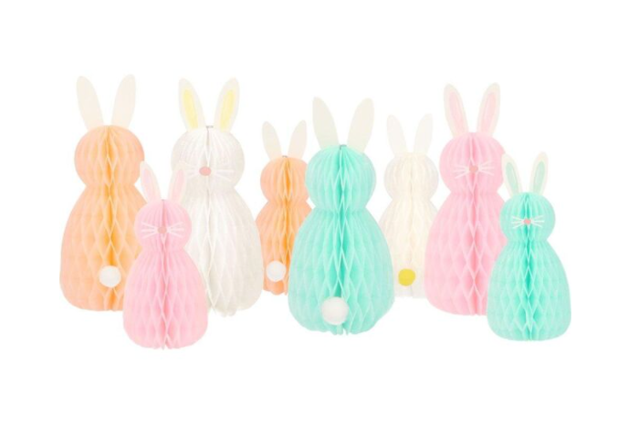 Honeycomb Spring Bunnies
