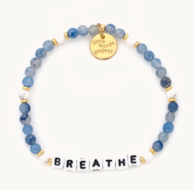 Breathe Bracelet | Blue Bead