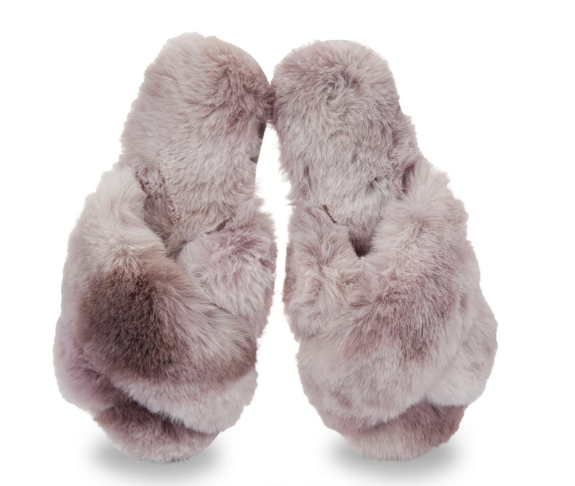 The Josephine Plush Slippers | Pink