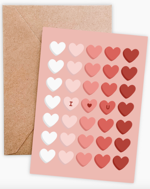 All the Love Valentine's Card