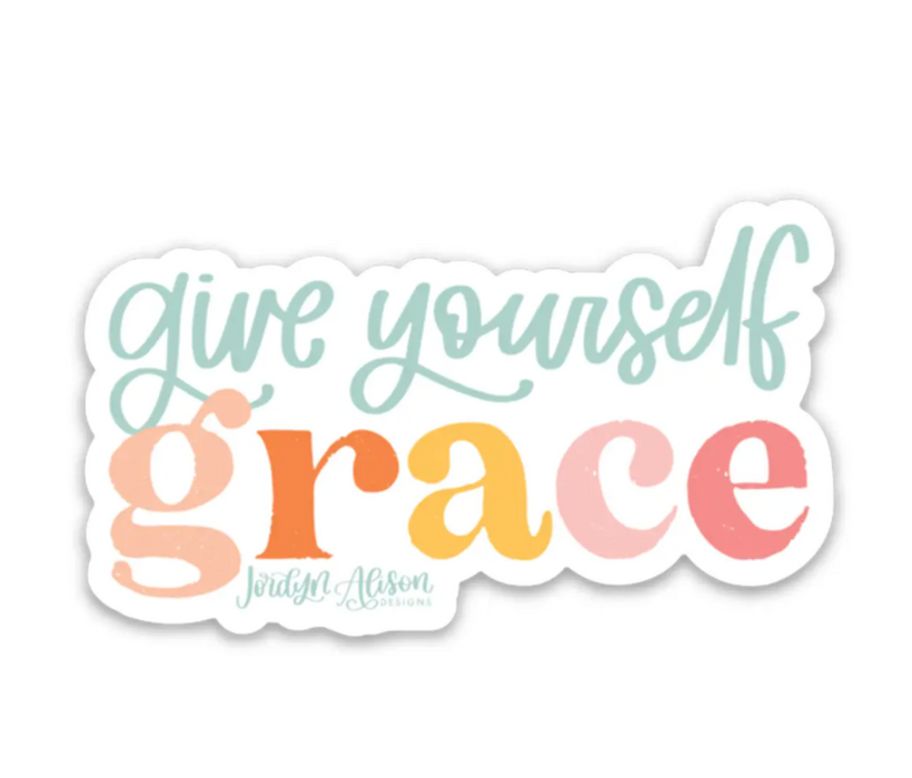 Give Yourself Grace Sticker