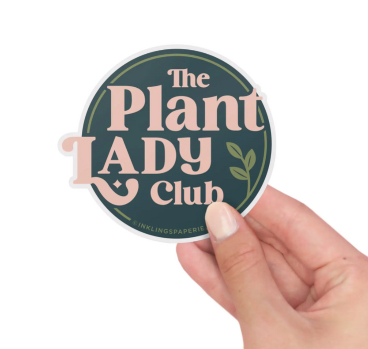 Plant Lady Club Sticker