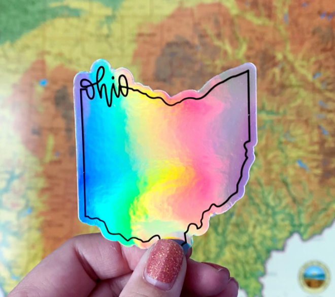 Holographic Ohio Sticker