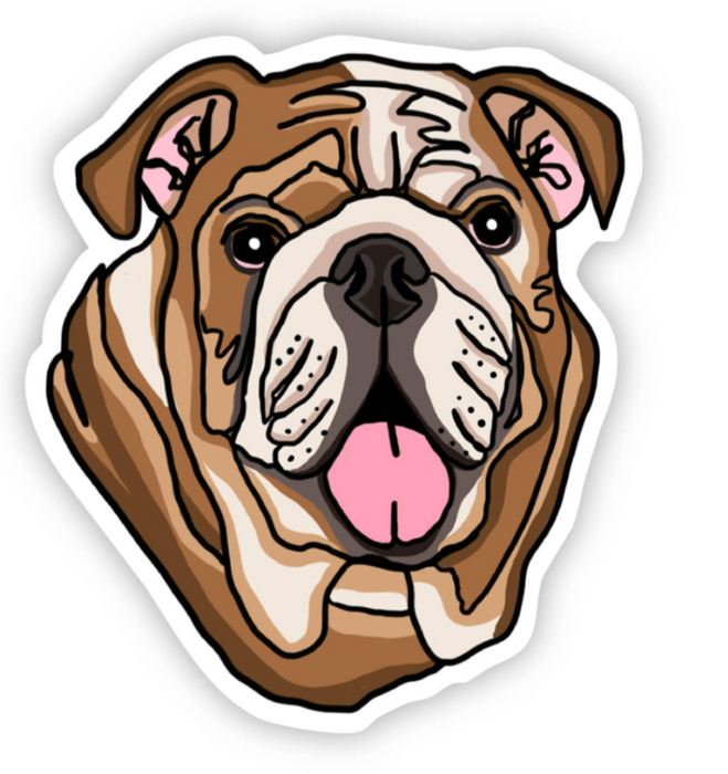 English Bulldog Sticker